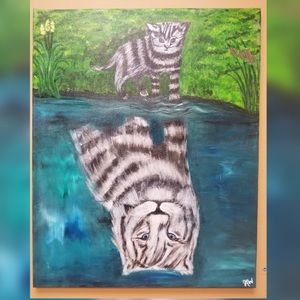 Hand painted by me Original